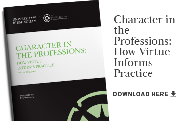 Character in the Professions: How Virtue Informs Practice